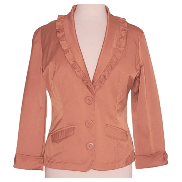 last kiss Jackets & Coats Last Kiss Jacket Blazer Sz L Poshmark